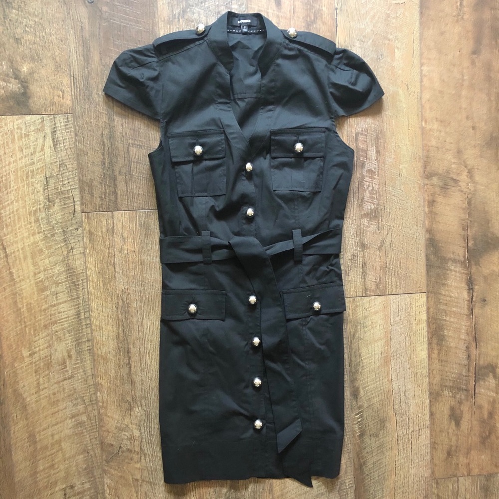 EXPRESS Black Cocktail Dress